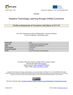 Assistive Technology Learning through Unified Curriculum