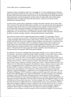 Lucio FAI-31, storico e consulente museale.