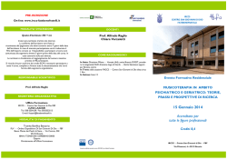 Musicoterapia in ambito psichiatrico e geriatrico