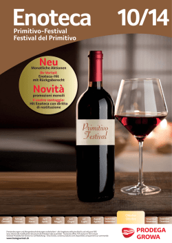 Neu Novit&agrave; - Prodega/Growa