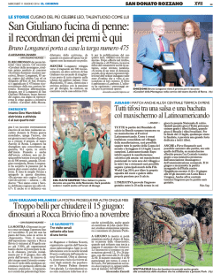 il Giorno - Il club degli autori