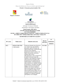 15 Gennaio 2014 - anapia trapani