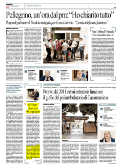 04 02 14 BARI Il faro licenzia 45 vigilanti