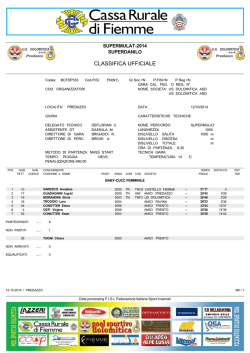 classifica ufficiale-supermulat 2014
