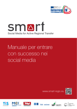 Manuale per entrare con successo nei social media