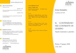 Programma - Almaiura