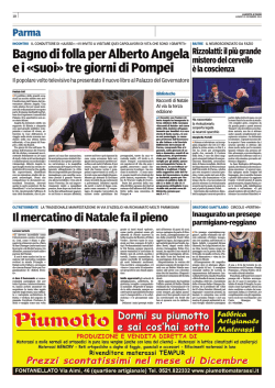 Bagno di folla per Alberto Angela e i &laquo;suoi&raquo; tre giorni di