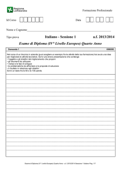 ITALIANO (testo)