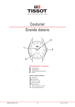 Couturier Grande datario