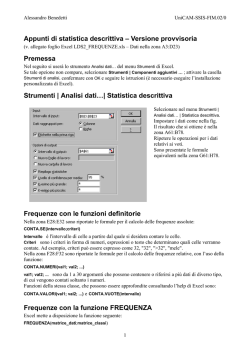 Appunti - ITIS E. Divini