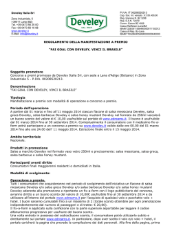 Develey Italia SpA