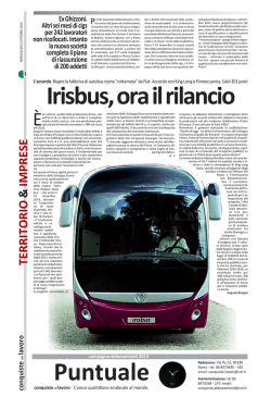 IrisBus ora il rilancio &ndash; Conquiste del Lavoro
