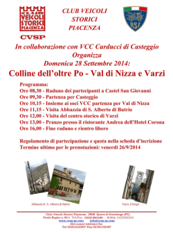 Scarica il Programma in formato pdf