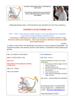 scarica programma murelle settembre 2014