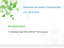 Architettura Cortex-M0