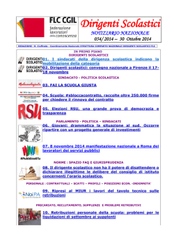 Dirigenti Scolastici - Istituto Comprensivo Gherardi