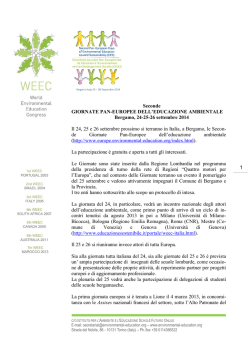 Giornate pan-europee - Ufficio Scolastico Regionale per le Marche