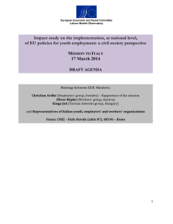 Impact study on the implementation, at national level, of EU