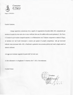 Comune di Signa - Scuole Elementari di San Mauro a Signa (FI)