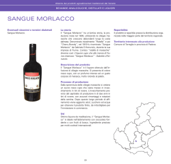 SANGUE MORLACCO - Veneto Agricoltura