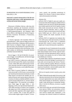 D.G.R. 26 febbraio 2014, n. 216