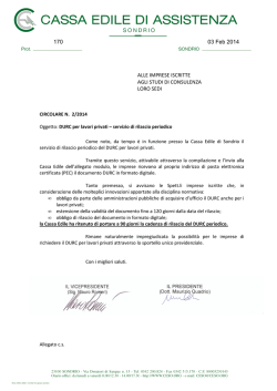 circolare 2/2014 - Cassa Edile di assistenza di Sondrio