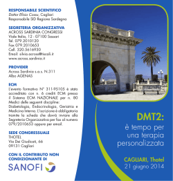 Programma GRAFICO SANOFI Cagliari 21 giugno 2014 AGG