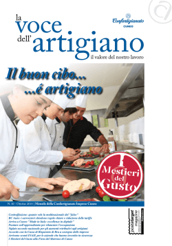 Scarica il PDF del giornale - Confartigianato Imprese Cuneo
