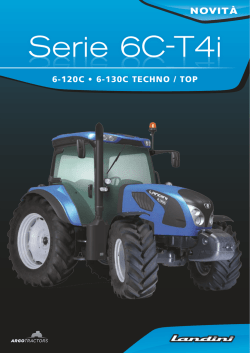 Trattori Landini Serie 6C Tier4 interim