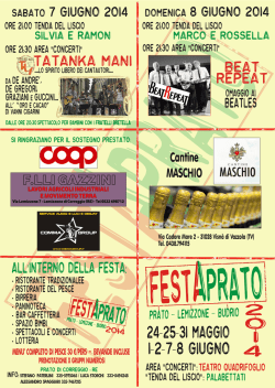 FestaPrato 2014 - Circolo PD di Correggio