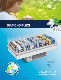 DIAMOND PLEXI - De Rigo Refrigeration