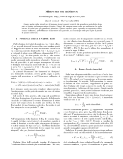 Misure rms con multimetro