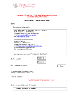 la diversit&agrave; &egrave; ricchezza