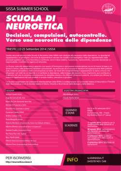 SCUOLA DI NEUROETICA