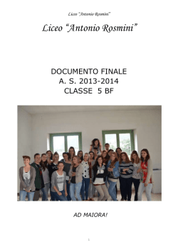 Liceo &ldquo;Antonio Rosmini&rdquo;