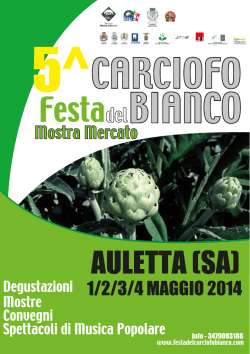 Festa del Carciofo Bianco 2014