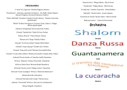 Viaggio musicale intorno al mondo Fontevivo