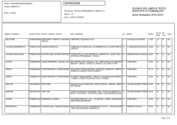 Elenco libri di testo a.s. 2014/15