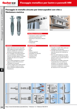 fischer HM - Catalogo Generale - Edizione 09/2014