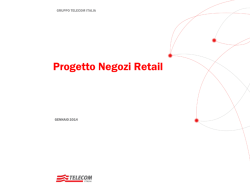 Progetto negozi retail