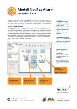 Moduli Notifica Allarmi