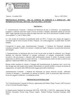 Legge - Comune di Sarezzo