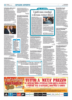 Le opinioni dei lettori - La Provincia di Cremona