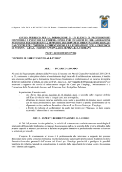 DET_APPROV_AVVISO FSE - Istruzione Formazione lavoro