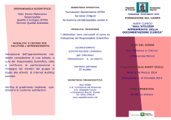 2014 FSC AUDIT DOCUMENTAZIONE