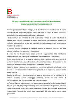 Riabilitazione strutturale dei ponti