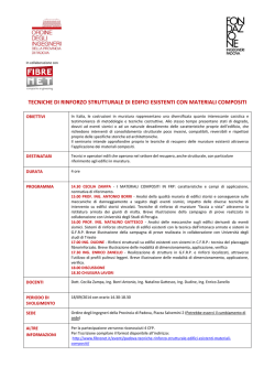 programma - Fondazione Ingegneri Padova