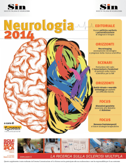 editoriale orizzonti scenari orizzonti focus focus