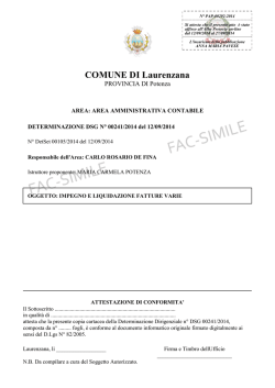 PAP-00292-2014 - Comune di Laurenzana