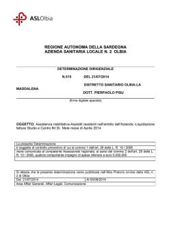 Determina n. 0515 del 21 luglio 2014, [file]